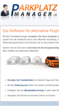 Mobile Screenshot of parkplatzmanager.de